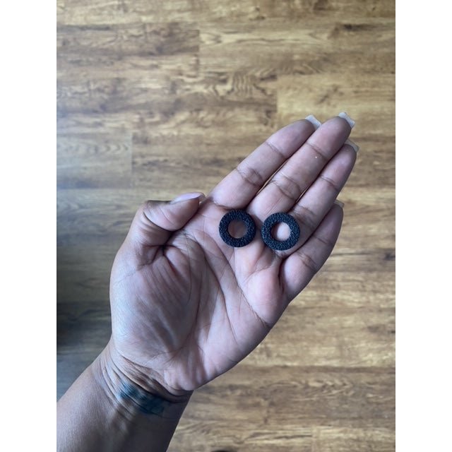 DIPPYS ~ BLACK EARRINGS