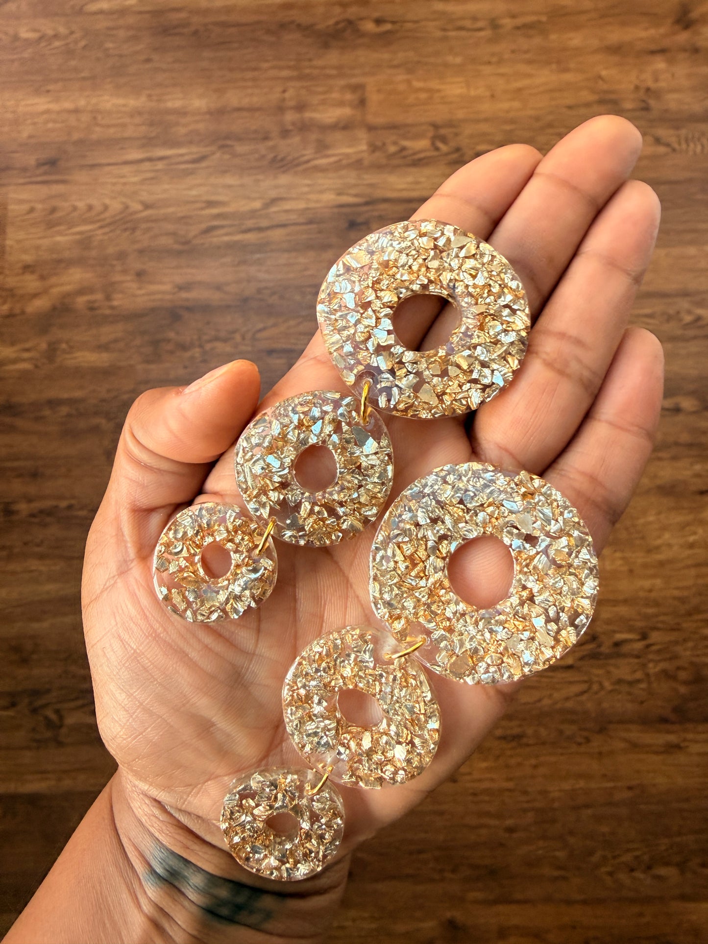 SPARKLE DROP EARRINGS