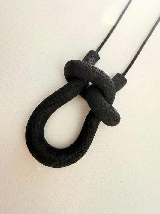 CELI BLACK NECKLACE FN