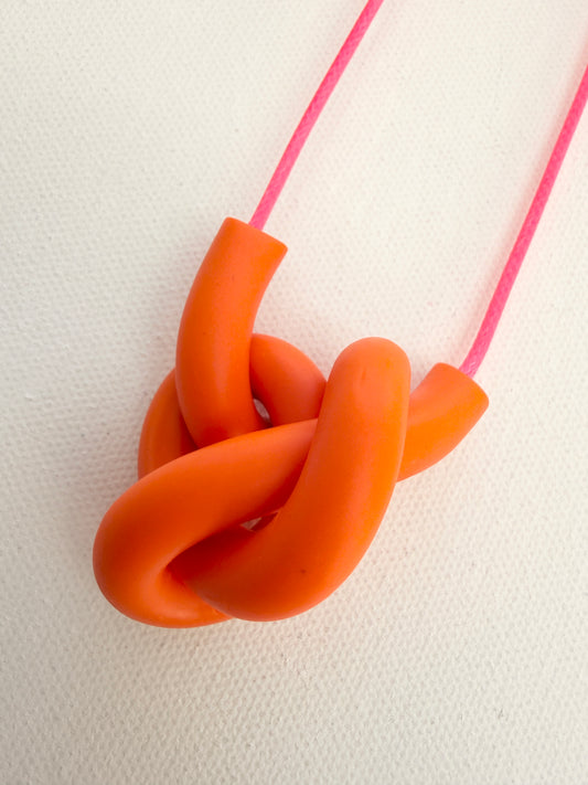 CELI ORANGE NECKLACE FS