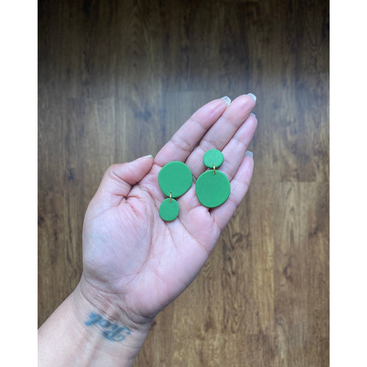 TERRI GREEN EARRINGS